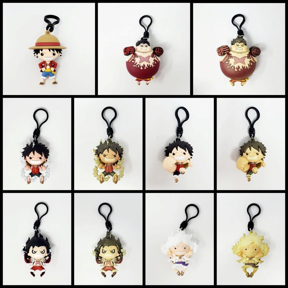 One Piece Series 4 Figural 3D Bag Clip - YOU CHOOSE!!
