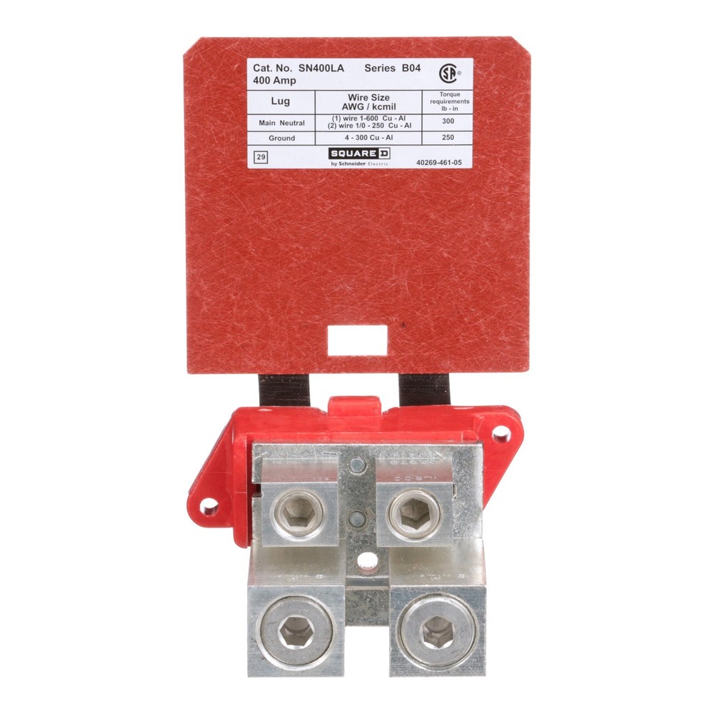 💥NEW SEALED SQUARE D GROUNDABLE NEUTRAL ASSEMBLY SN400LA