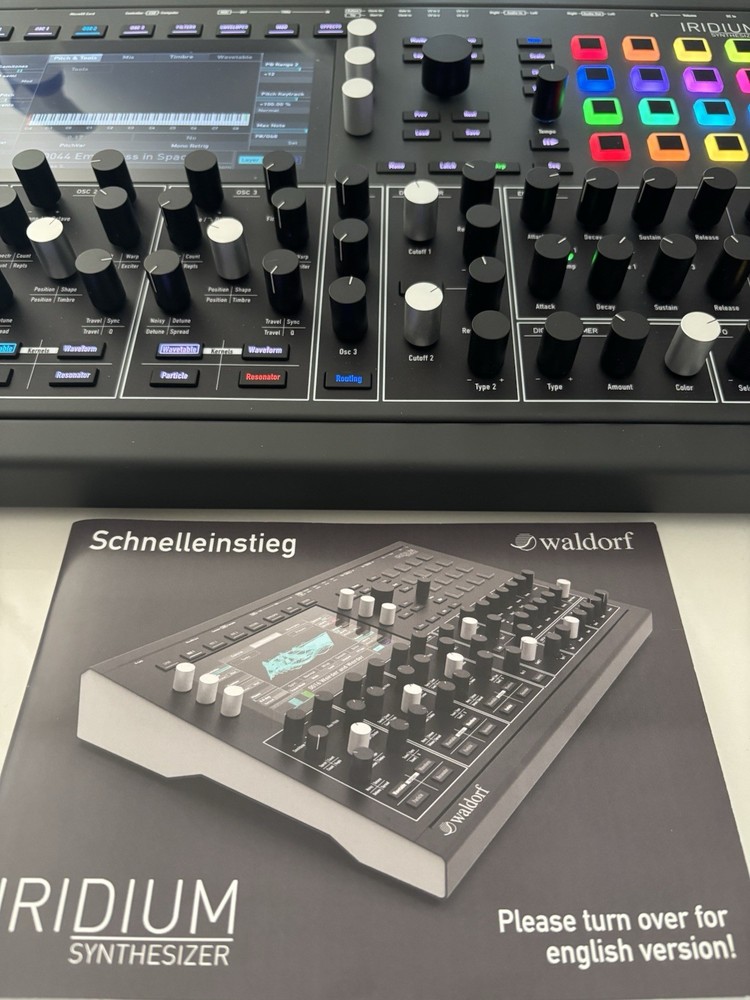 Waldorf Iridium Digital Polyphonic Desktop Synthesizer Module