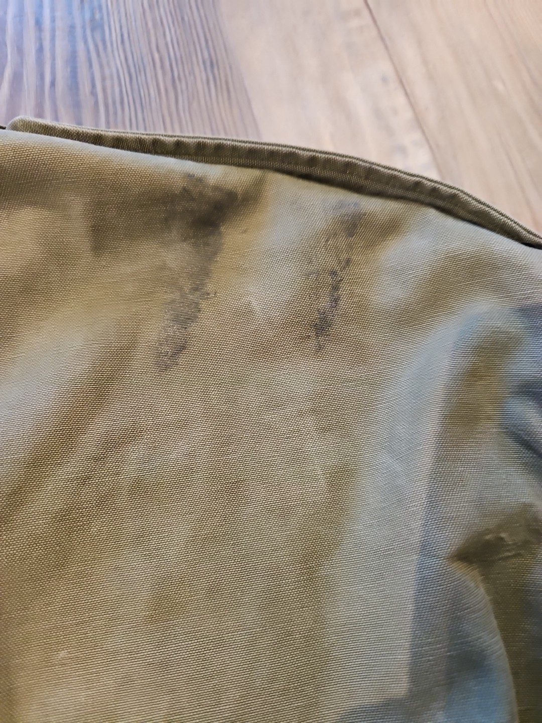 Vtg 40s Named M-43 Field Jacket WW2 US Army Military Hell on Wheels WWII 34s