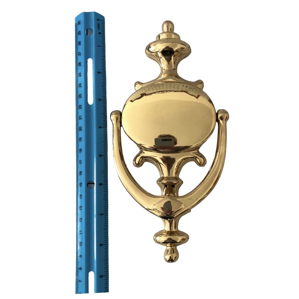 Solid Brass Door Knocker 8.5 Inches Long