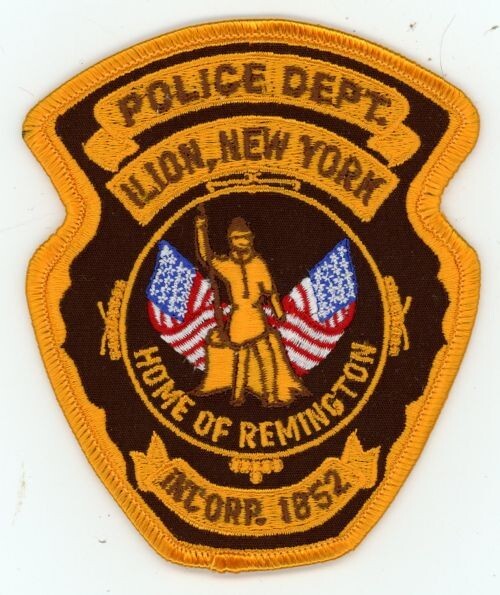 NEW YORK ILION POLICE NICE SHOULDER PATCH SHERIFF