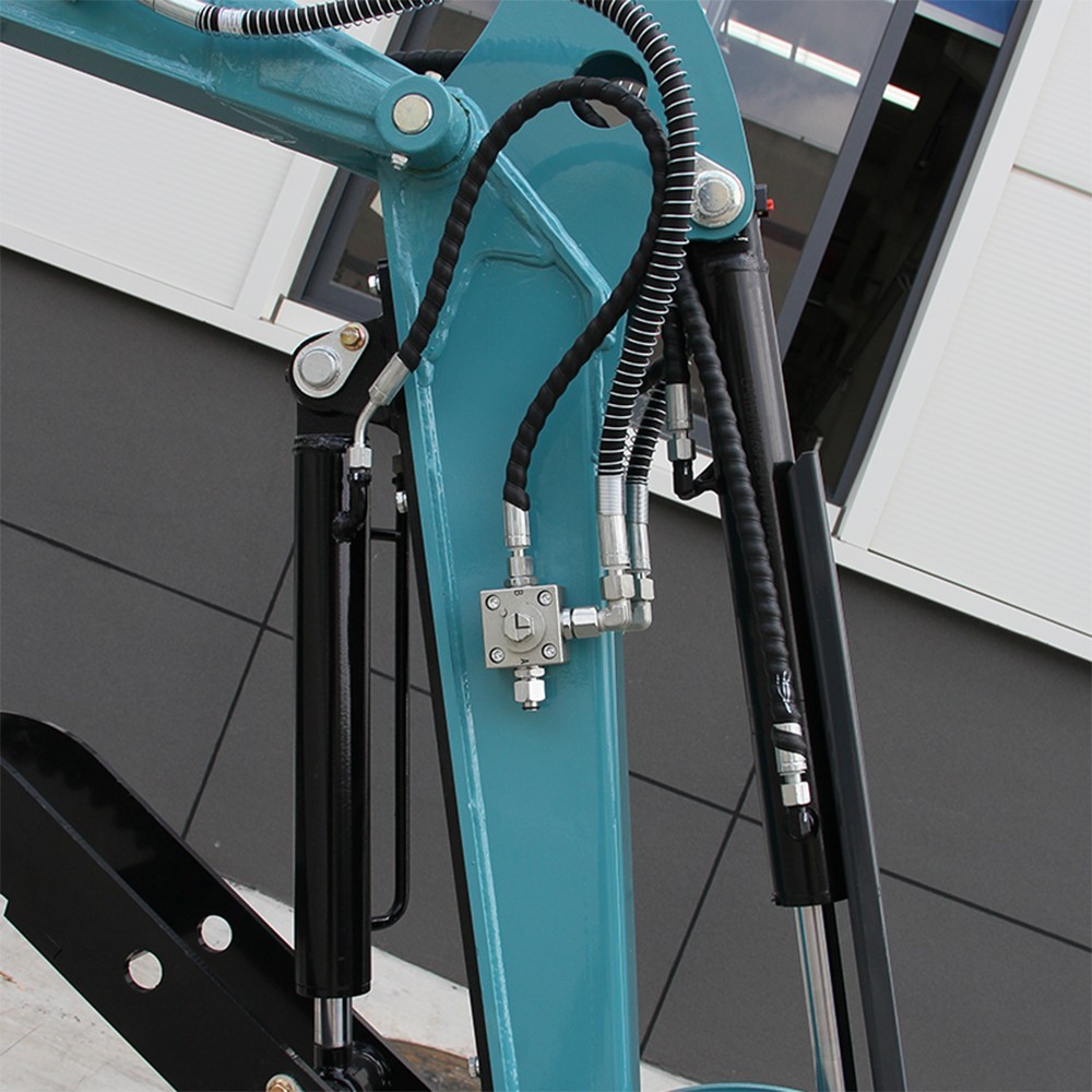 2.5-ton mini excavator, telescopic side-swing, pilot control, 5500lb mini digger