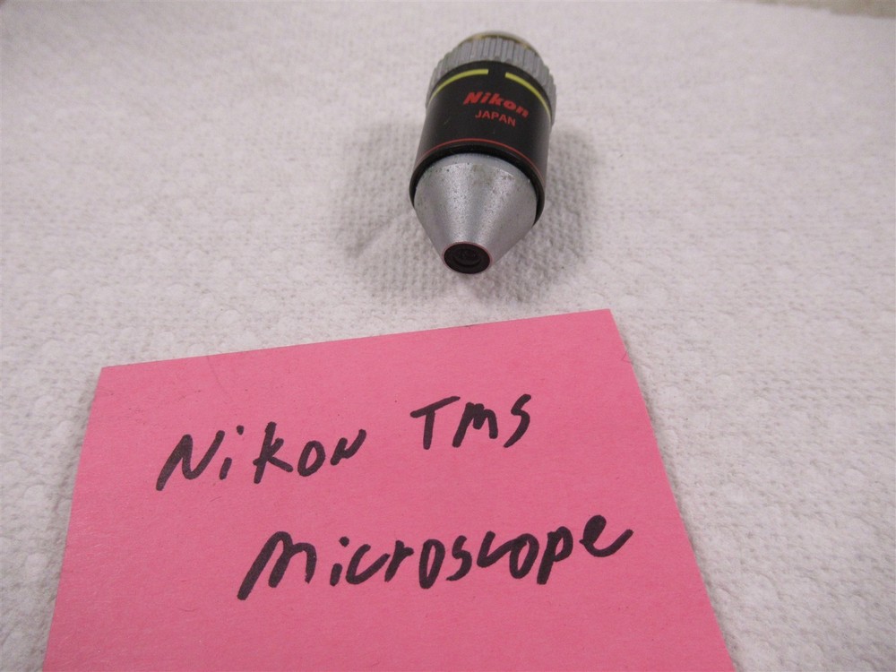 Nikon E. 10x Ph1 DL Microscope Phase Contrast Objective Lens Nikon TMS