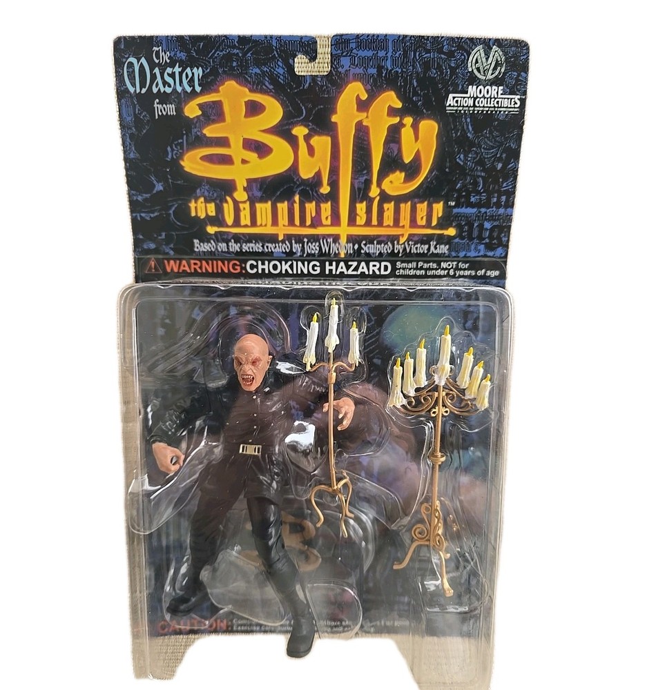 Buffy the Vampire Slayer ~ THE MASTER ~ Moore Action Figure ~ NIB. We DO Bundle