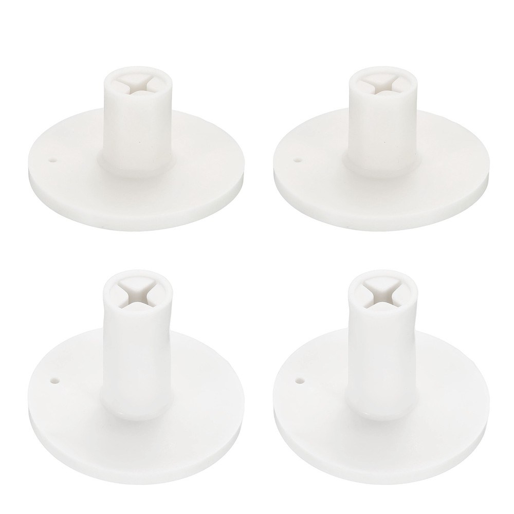 Rubber Golf Tee, 2Sizes 4Pcs Golf Practice Tees Training Driving Range, White
