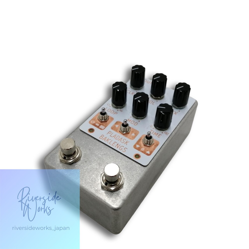 Pladask Elektrisk Baklengs Effect Pedal Unique JP