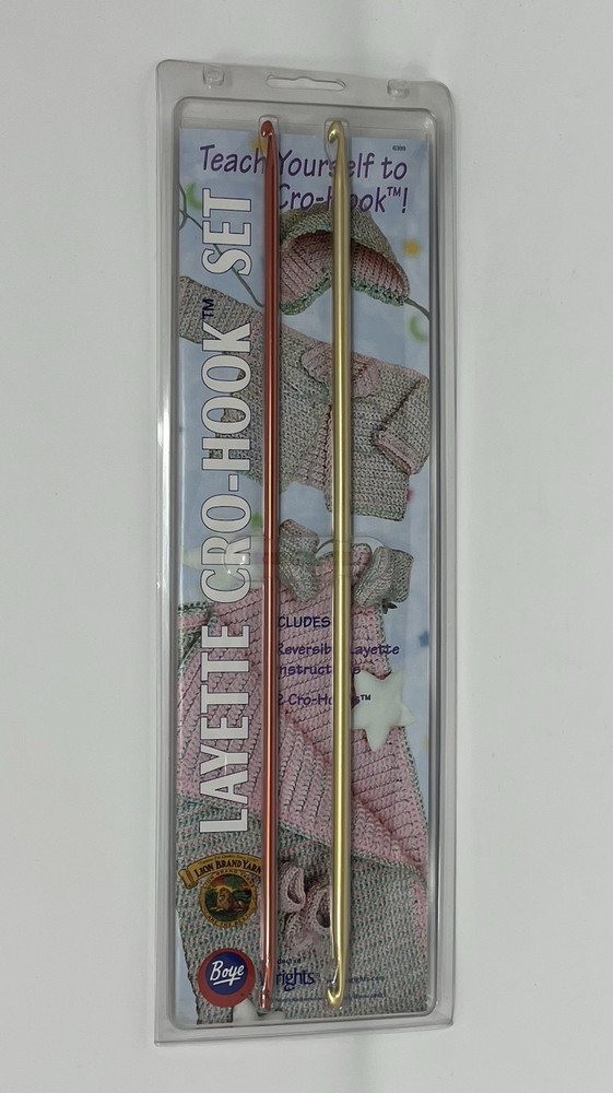 Wrights Layette Cro-Hook Set - New