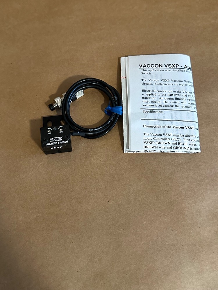 Vaccon Model: VSXP Vacuum Switch.