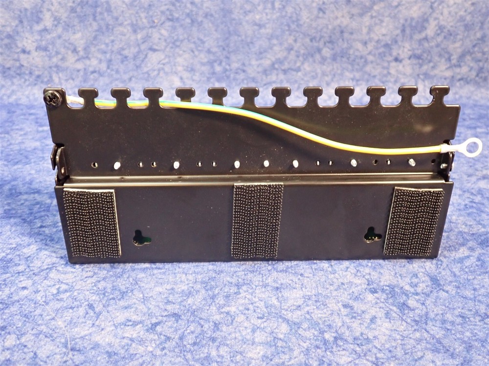 Platinum Tools 12-Port Cat6 Shielded Wall Mount Patch Panel (H22)