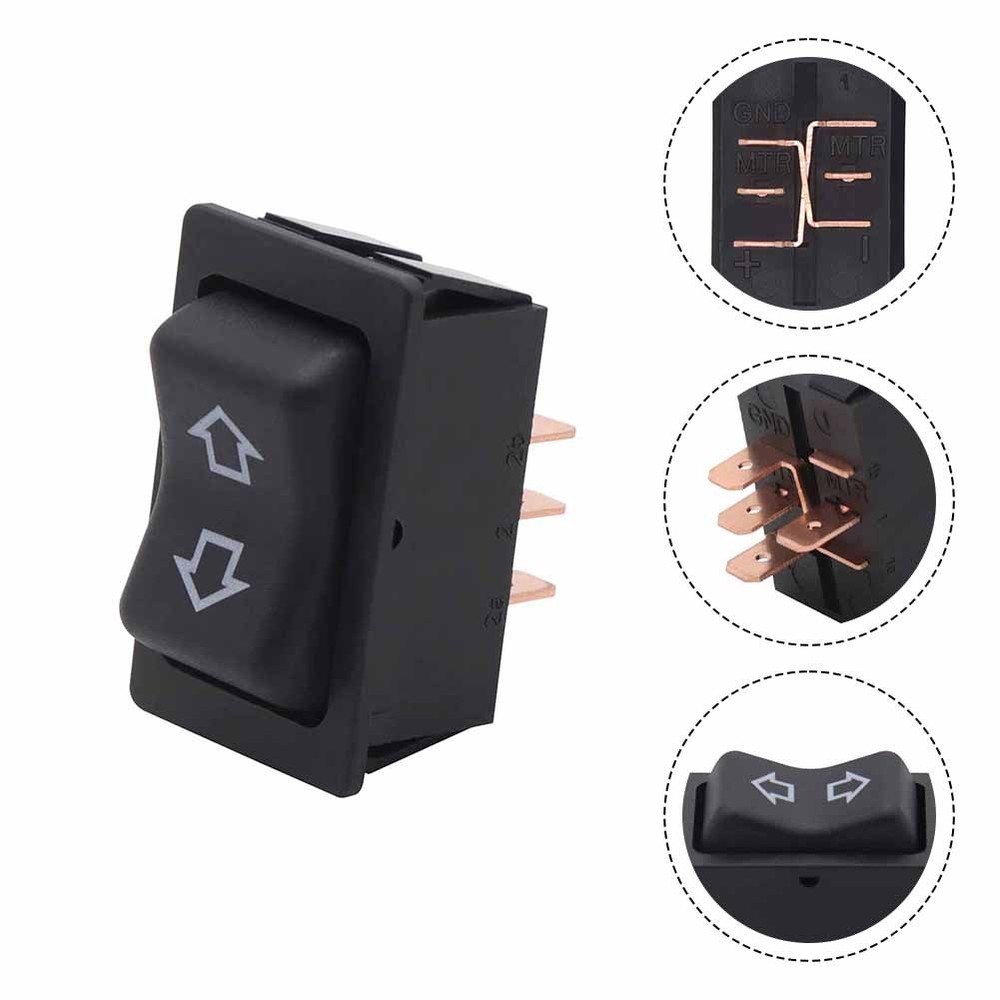 Robust Construction of This Compact 12V Motor Forward Reverse Control Switch