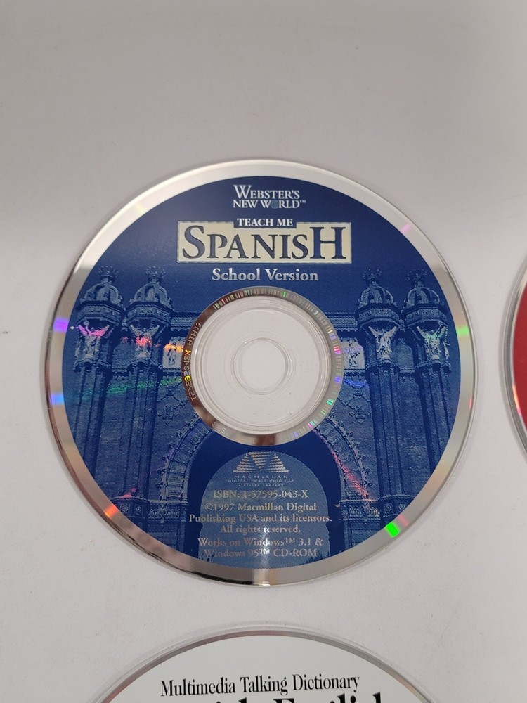 Spanish Language (PC and MAC) PC CD-ROM - 10 Discs, Learning Company, Multimedia