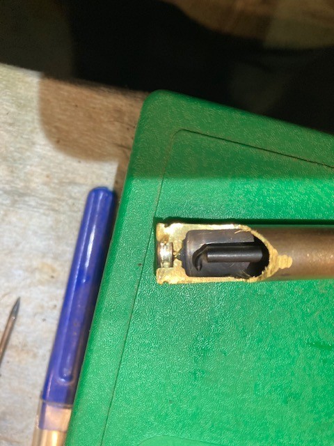 Case head separation gauge -  Reloading - brass - cartridge