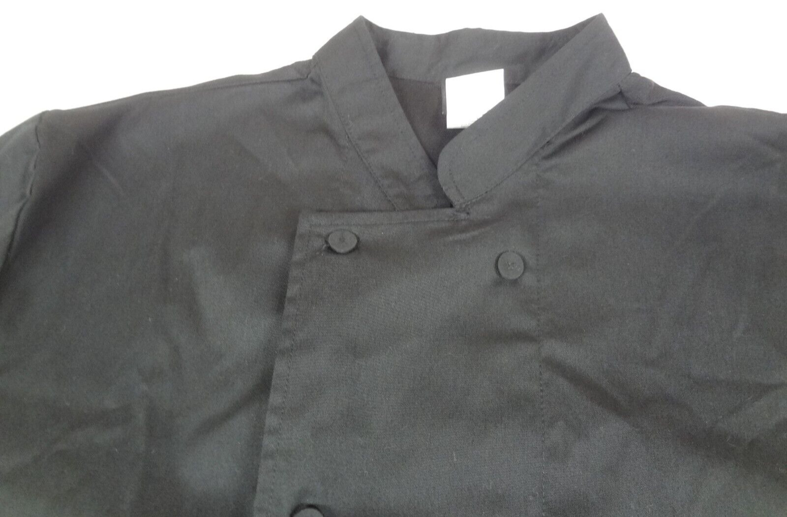 Dickies Plain Professional Chef Uniform Shirt Top - Black XL J866