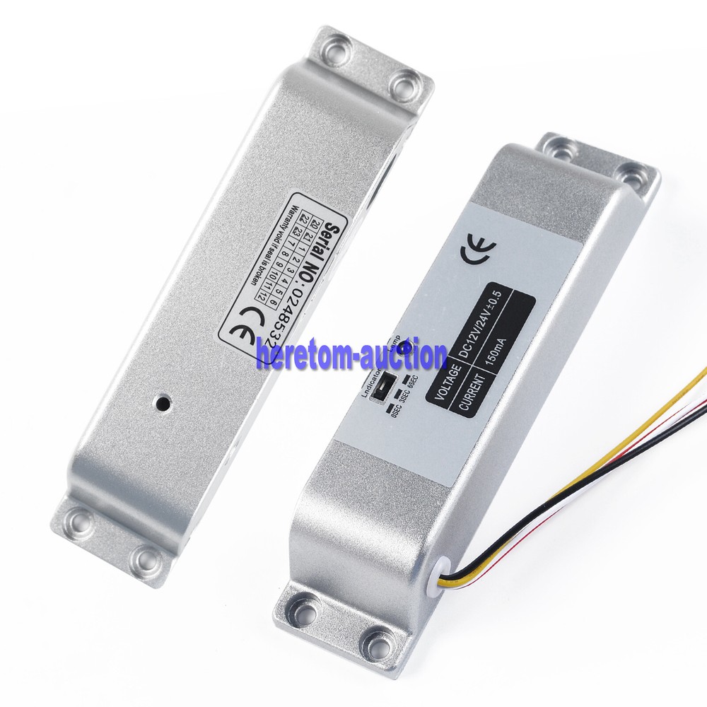 DC12V Electric Drop Bolt Lock for Door Access Control System NC Fail-Safe