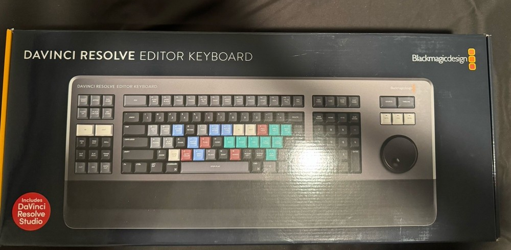 DaVinci Resolve Editor Keyboard Hardware Only