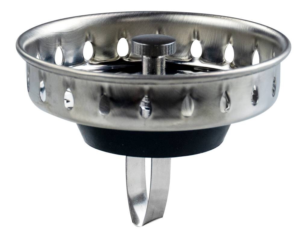 Sioux Chief 245-96540C01 Short Spring Post Replacement Basket Strainer, Chrome