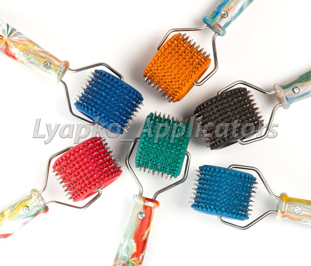 Face Massage Roller Applicator FACIAL ROLLER M Acupuncture APPLICATION DEVICE