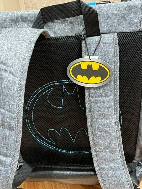 LOUNGEFLY X DC COMICS BATMAN 80TH ANNIVERSARY LARGE BACKPACK