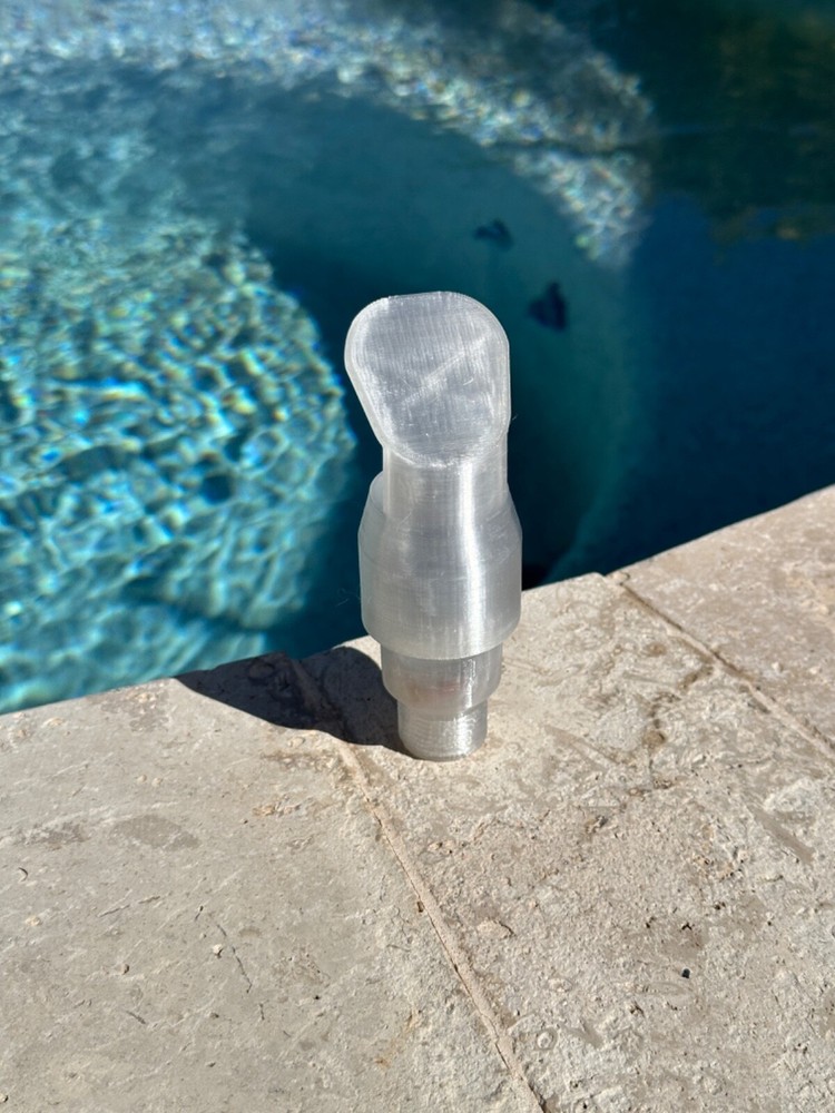 FlowGlow LED Light Pool Aerator 3/4 Inch Universal Fit