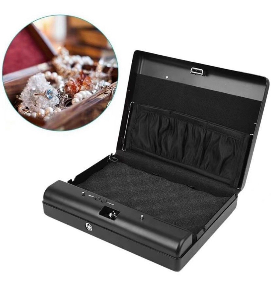 RPNB portable security safe, with coated plastic security lock box