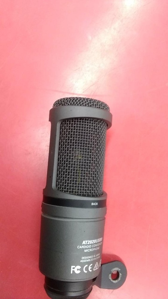 AUDIO-TECHNICA Condenser Microphone AT2020USB PLUS Used