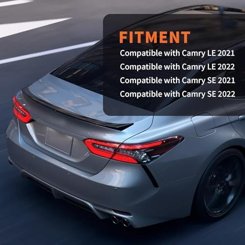 Outer Tail Light Compatible with Camry LE SE 2021 2022 Passenger Side Right