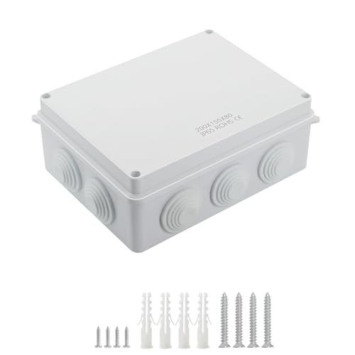 IP65 ABS Plastic Dustproof Waterproof Junction Box Universal Electrical