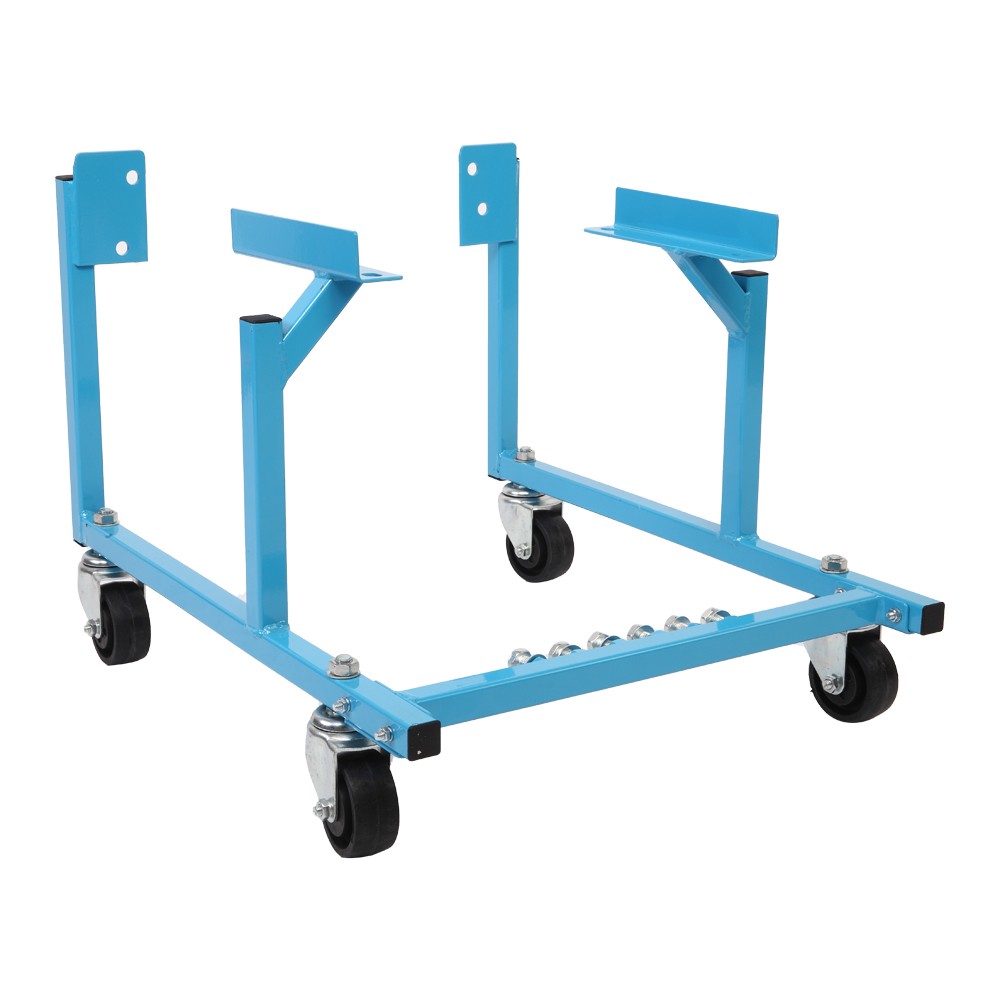 1000lb Auto Engine Cradle Stand for Ford w/Dolly Wheels