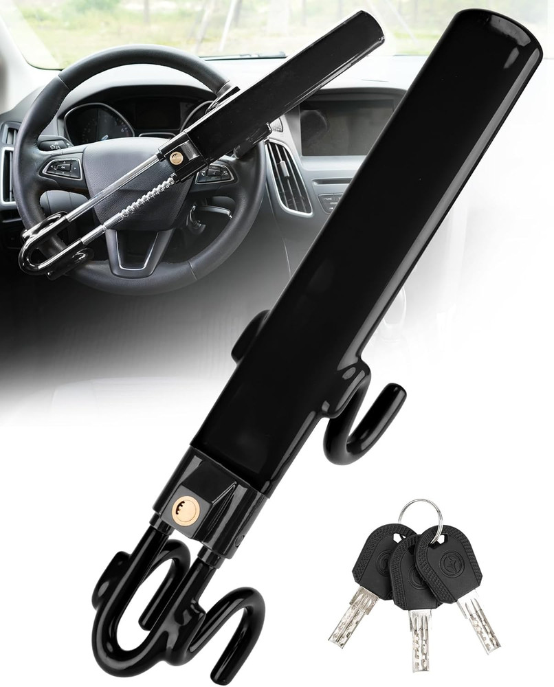 Steering Wheel Lock Anti-Theft Car Device Heavy Duty Security Car Lock Antitheft