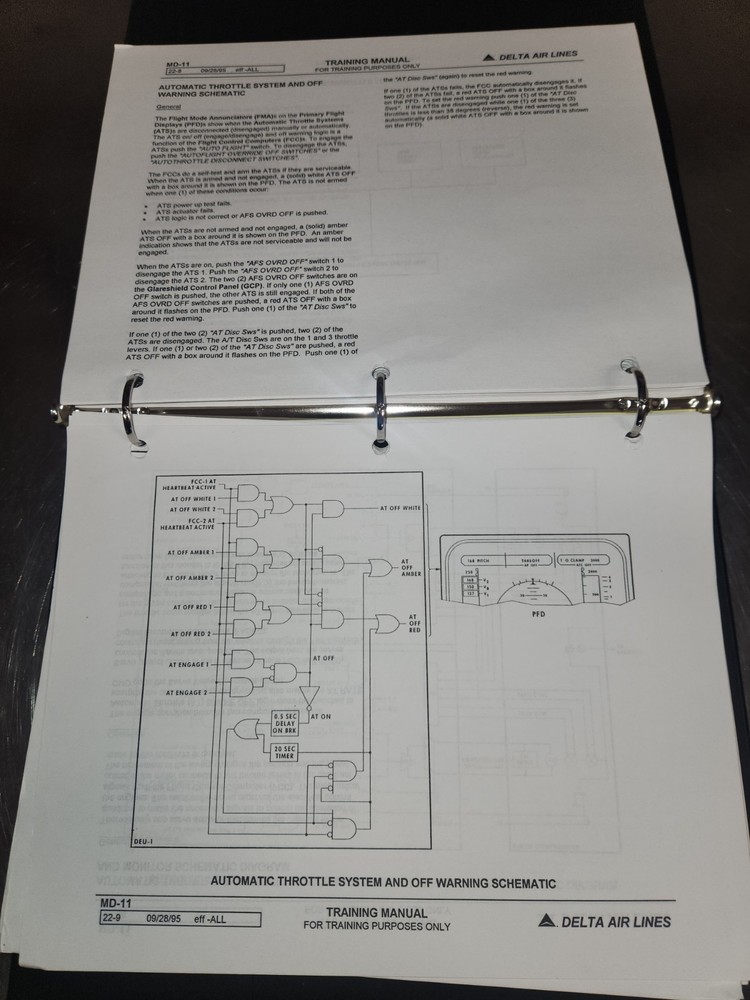 Delta MD-11 Automatic Flight Systems Maintenance Training Manual