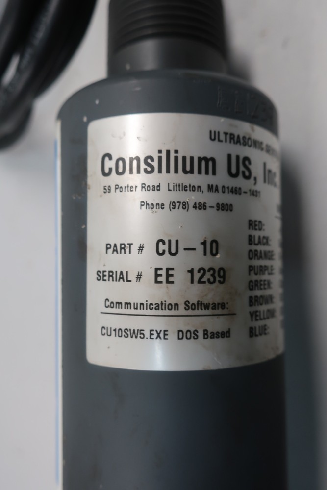 Consilium CU-10 Ultrasonic Level Sensor 24v-dc