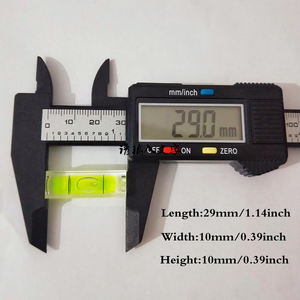 6pcs Small Bubble Level Mini Square Bubble Spirit Levels Leveling Tools New