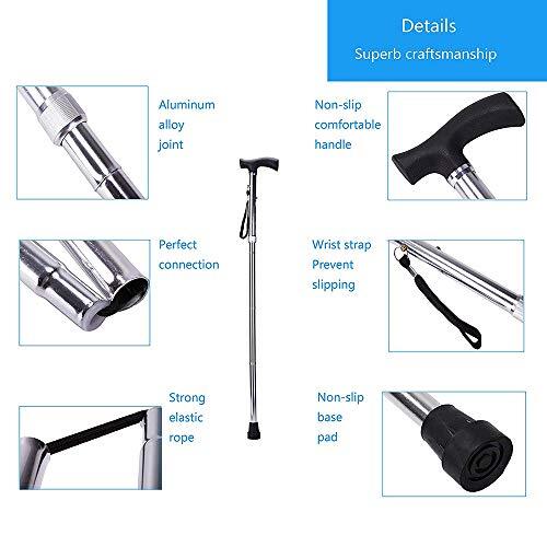 Upgraded Version Hiking/trekking/camping Stick&pole Foldable Portable Adjustable