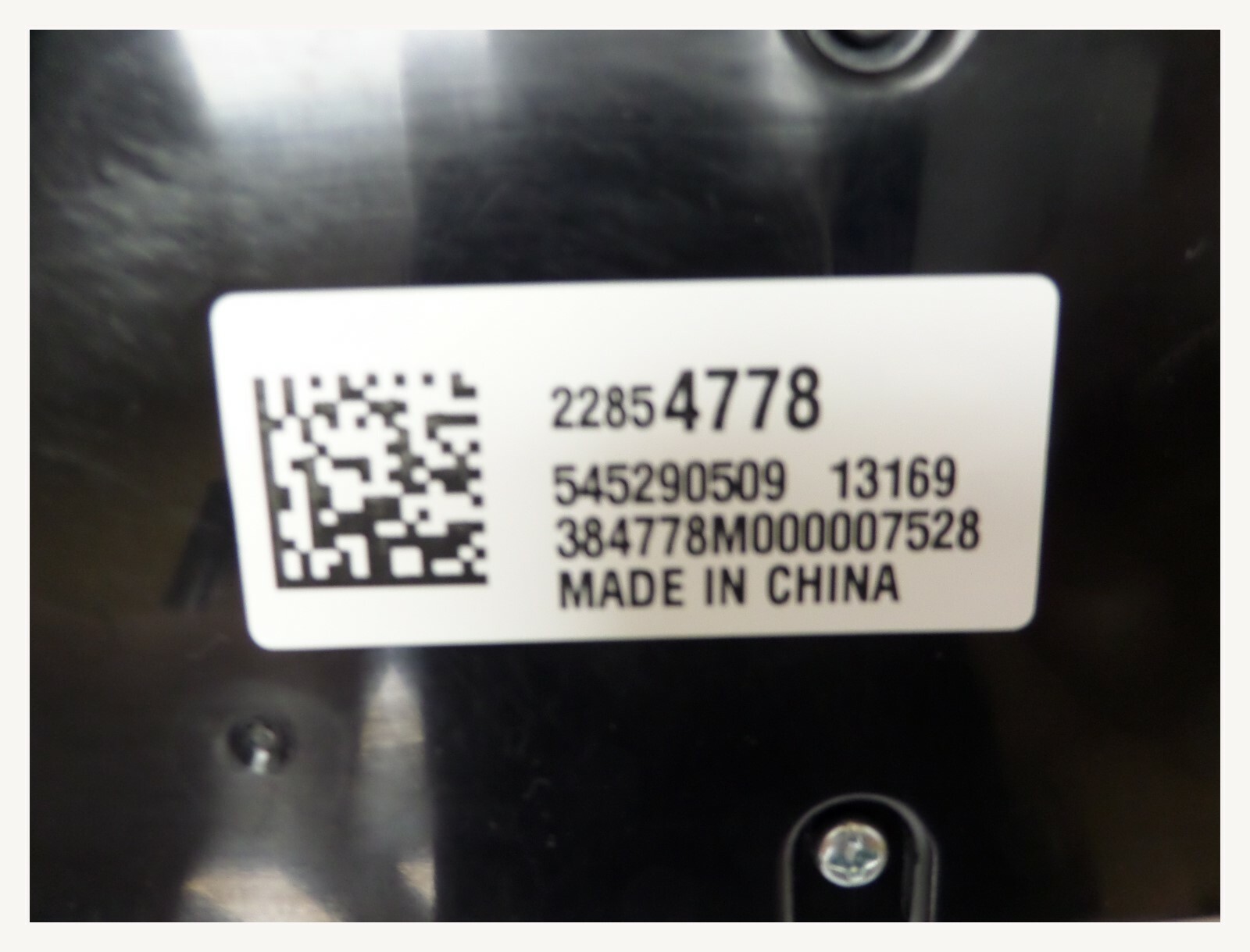 2014-15 Chevrolet Malibu AC Heather and Air Conditioning Switch Control 22854778