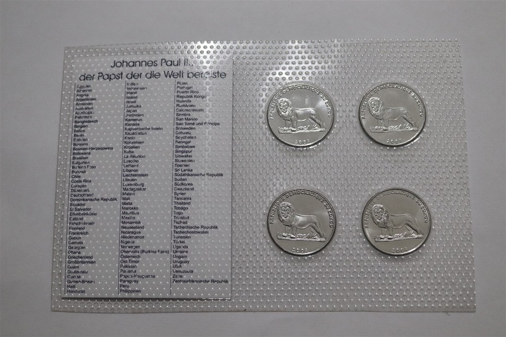🧭 🇨🇬 CONGO SEALED MINT SET B68 #73
