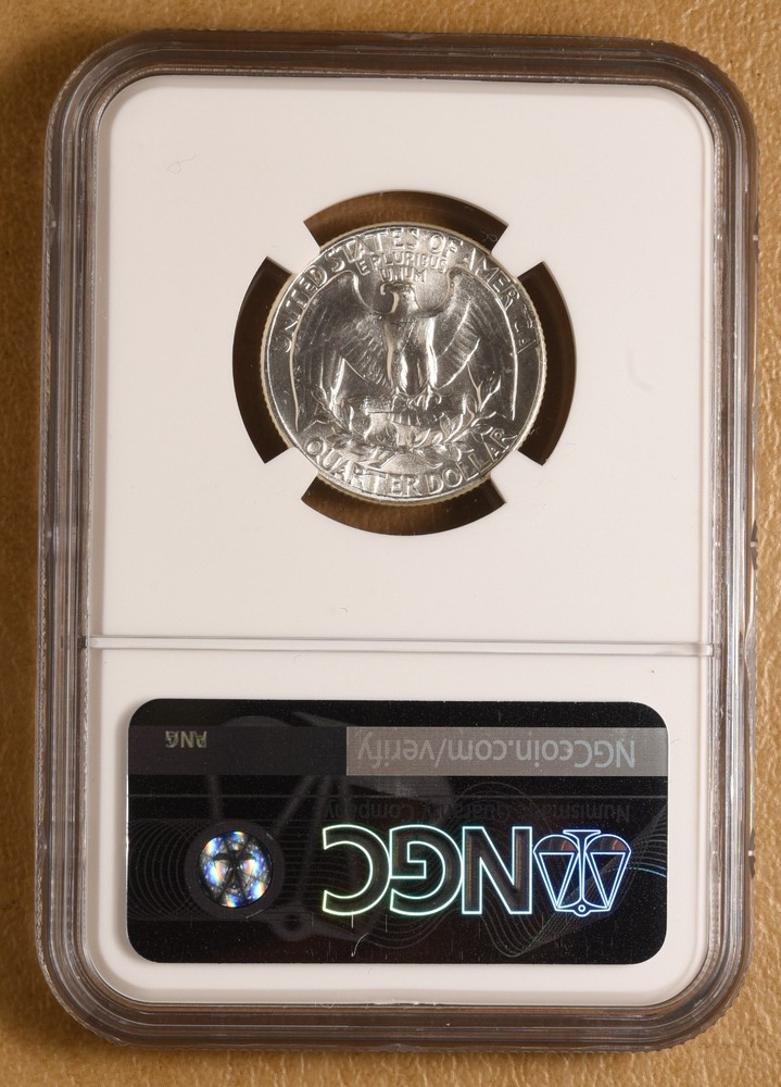 1963 P Washington Quarter 'Type B Reverse' NGC MS64