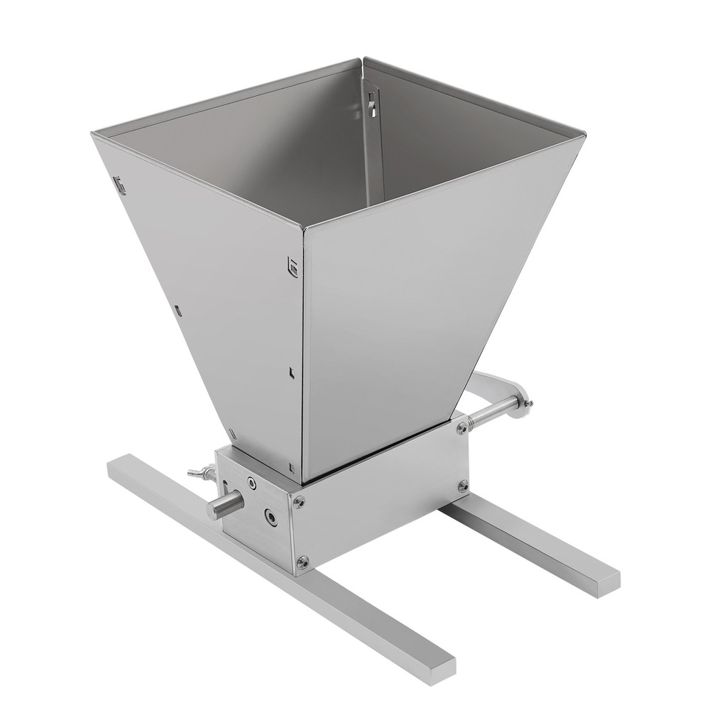 4L Manual Roller Grain Mill Adjustable Low Speed Drill Corn Crusher Machine US