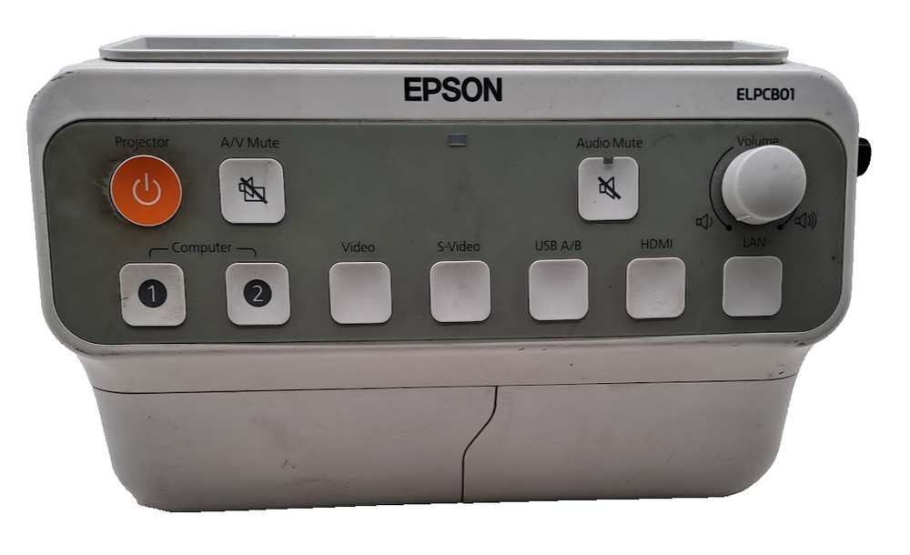 2 X Epson EB/PowerLite Pilot ELPCB01 Wall Mounted Projector Connection & Control
