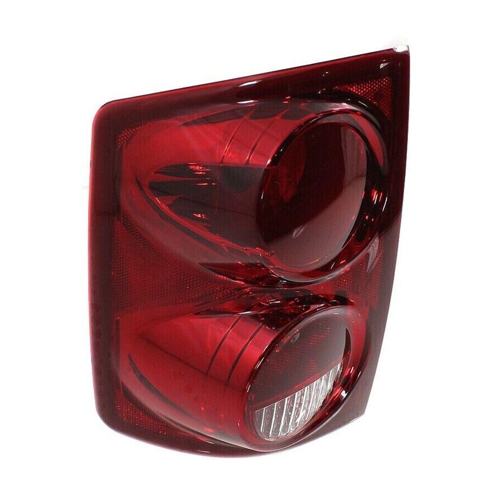 Tail Light Assembly Driver Side Clear Red Lens Bulb 55077605AD