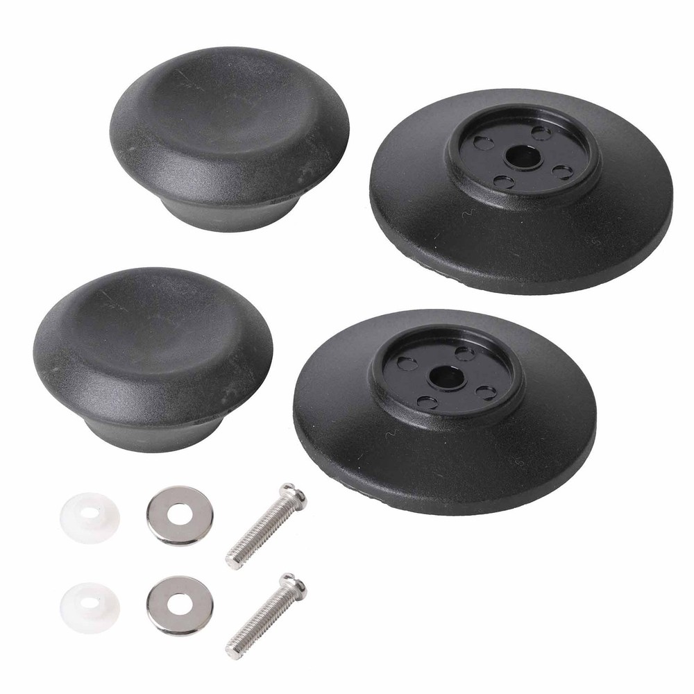 2-Pack Universal Pot Lid Knob Set Replacement for Crock Pots Pans & Cookware