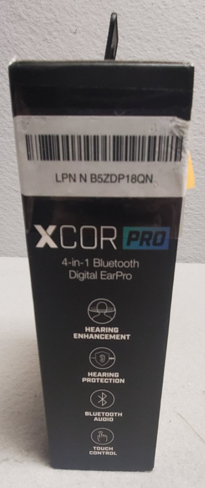 AXIL XCOR PRO Bluetooth Tactical Earbuds Includes Charging Case Black XCOR-R