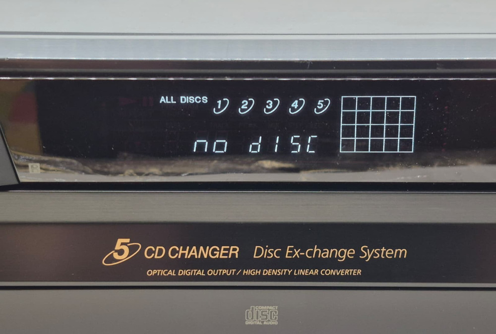Sony CDP-CE375 Compact Disc CD Player 5 Disc Carousel Changer - CD Player Only