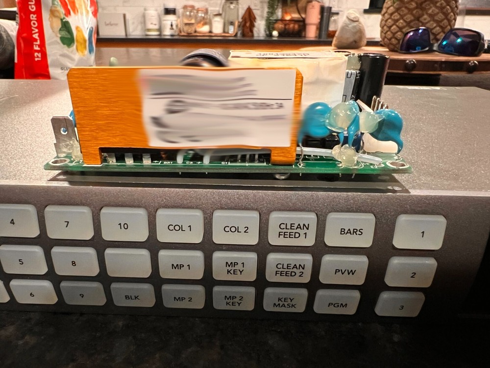 Replacement Power Supply for Blackmagic ATEM 1 M/E Production Studio Switcher 4K