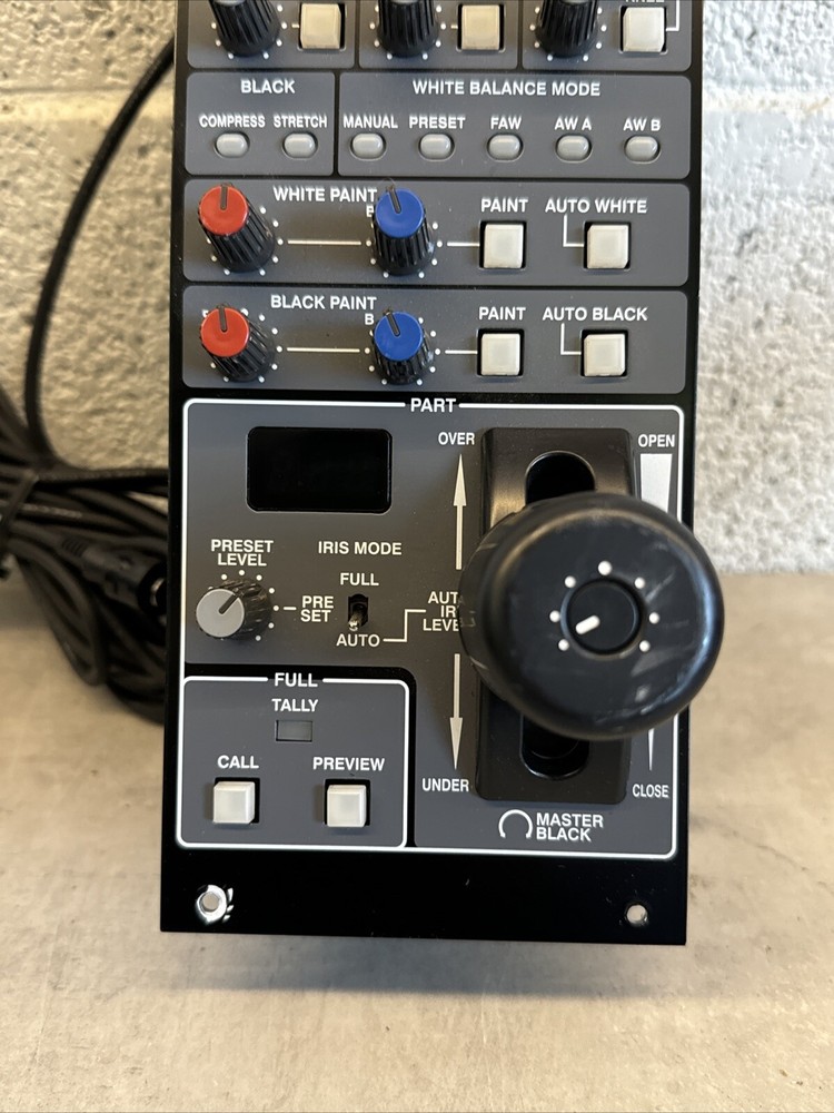 JVC RM-LP25U Camera Remote Control Unit Panel
