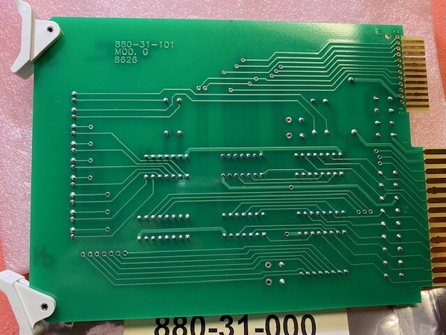 MRC Materials Research CORP. BUFFER SWITCH PCB, P/N 880-31-000 REV G