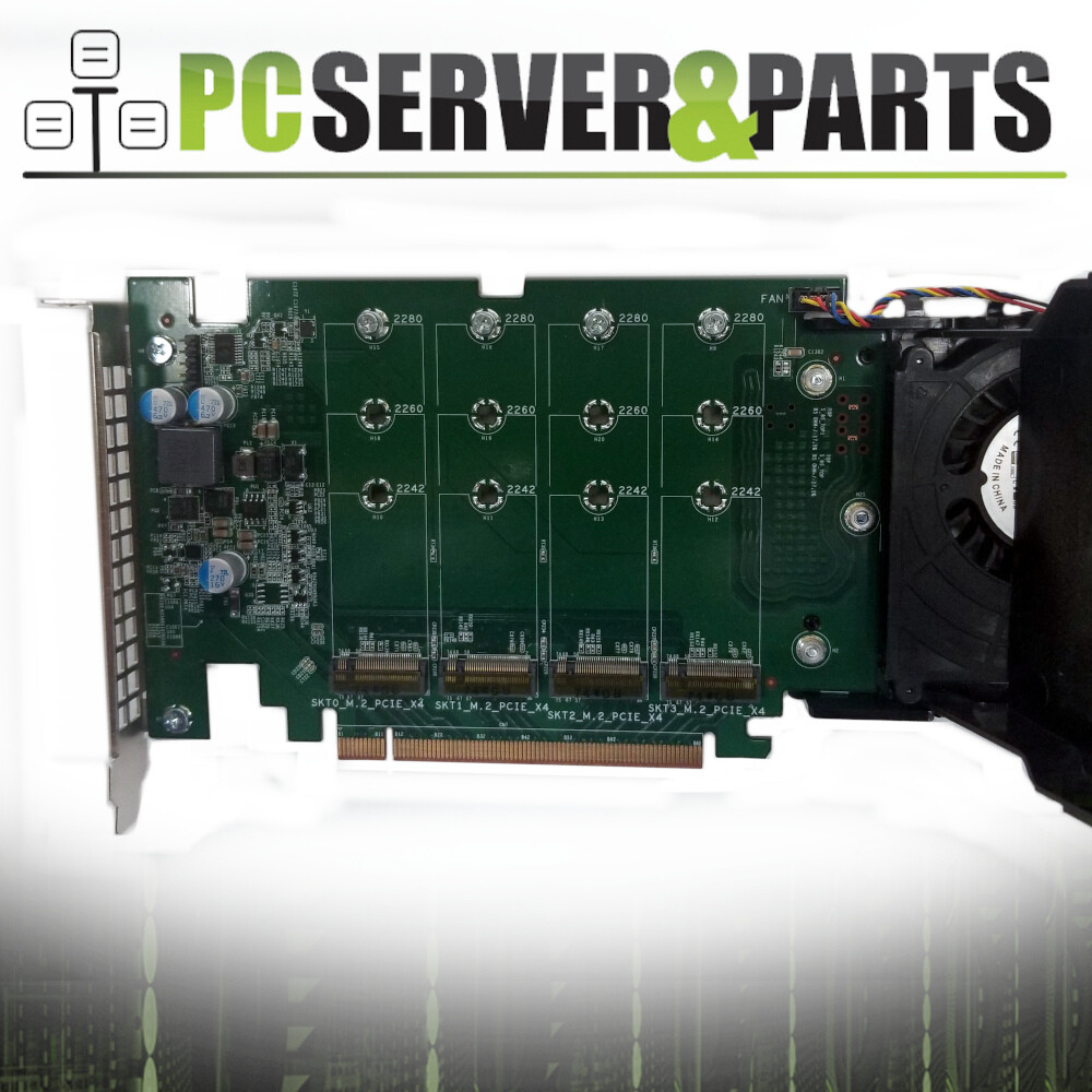 Dell 6N9RH Ultra SSD M.2 NVMe to PCIe x4 Solid State Storage Adapter Card