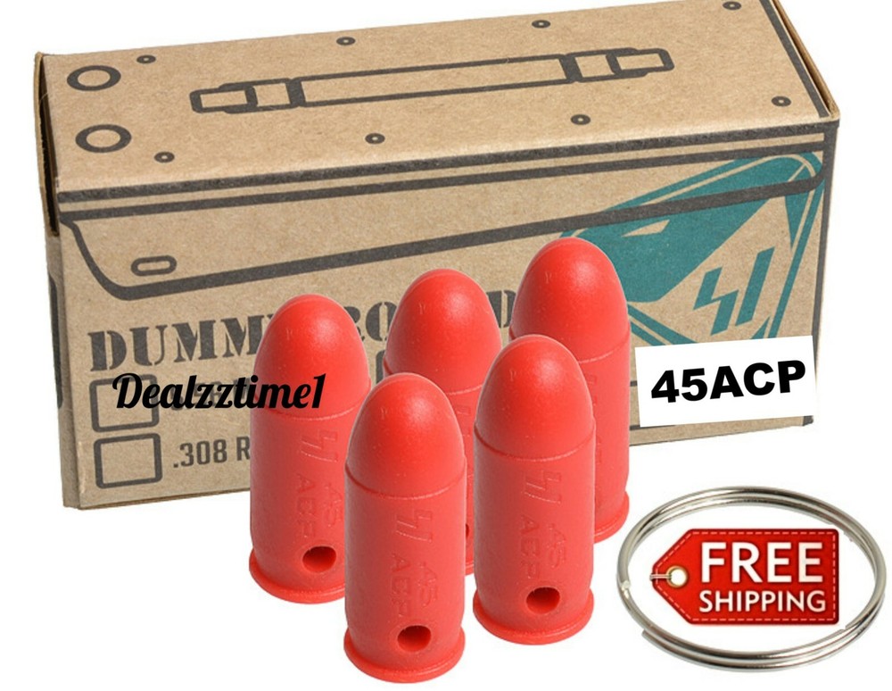 Strike Industrie 45acp .45 Polymer Training 5-Pack Practic Safety Dummy rounds