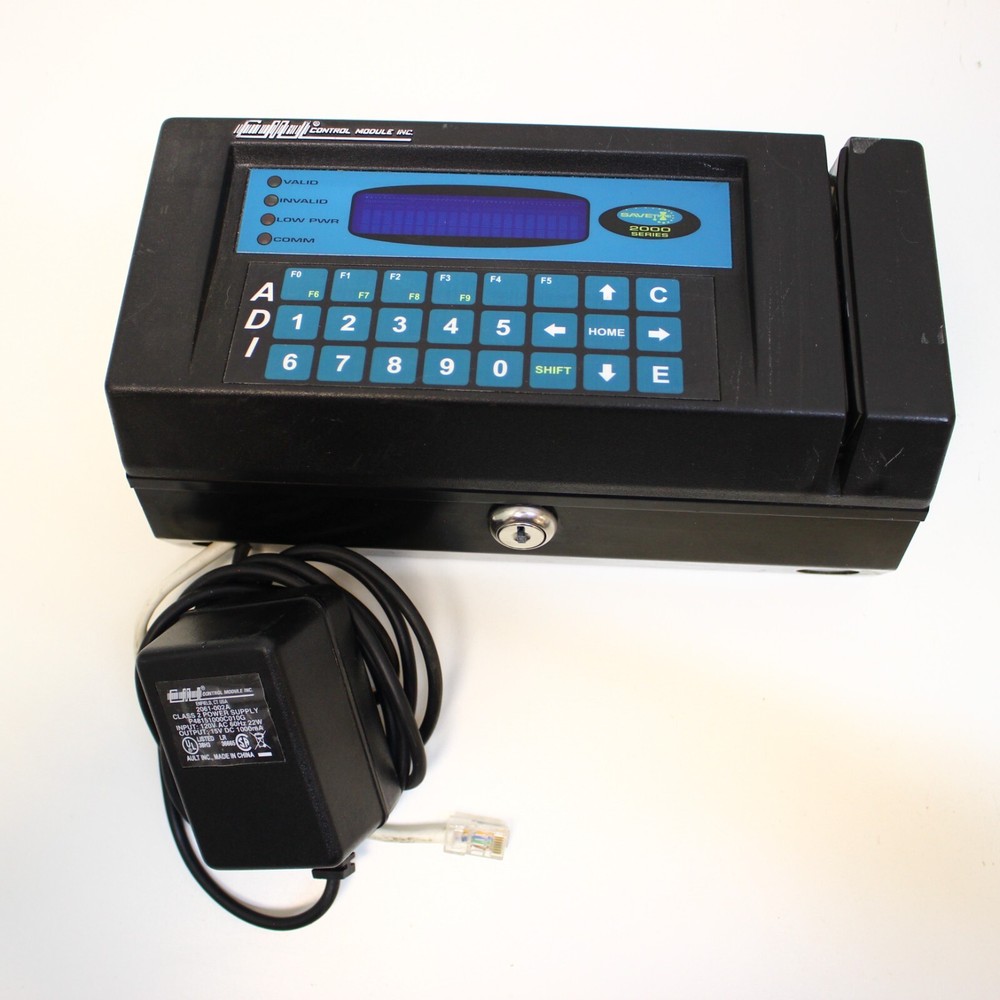 CMI SaveTime 2000 Series Terminal Assembly - Powers on - Locked