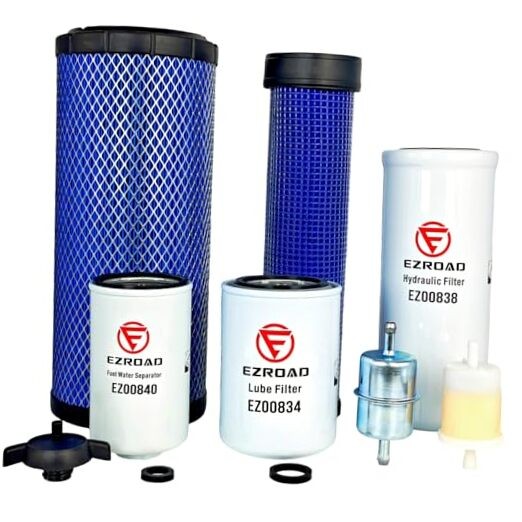 Maintenance Filter Kit Compatible with Case 60XT 40XT 85XT 75XT Skid Steer